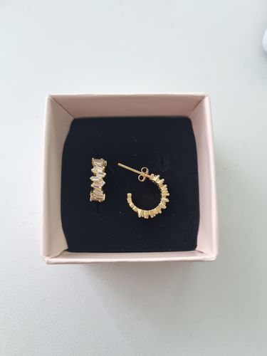 Customer photo review of Poppy Ohrringe