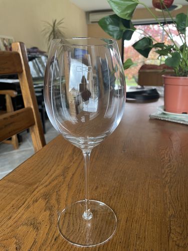 Customer photo review of Lot de 6 verres à vin