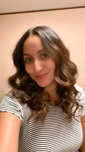 Customer photo review of Curling Headband Black