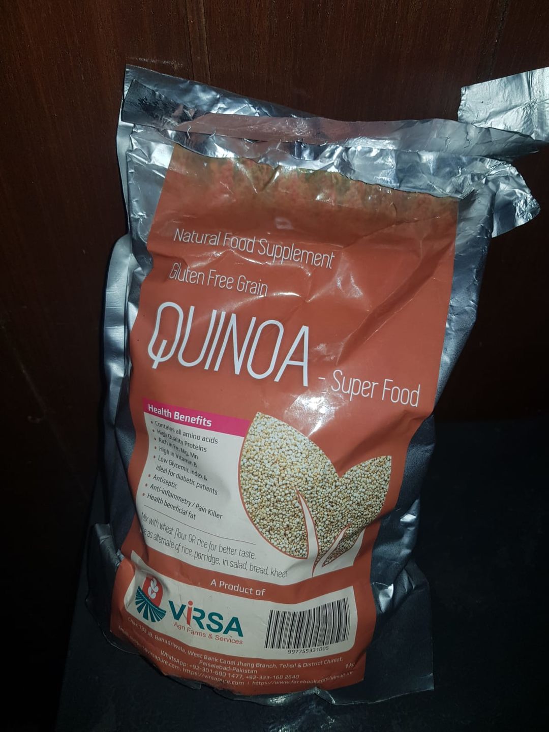 Customer photo review of Quiona Grain -1kg