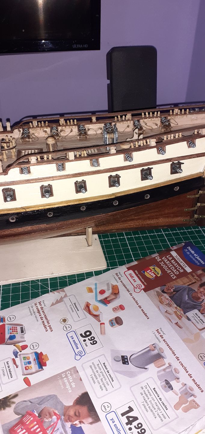 Customer photo review of Maqueta Barco Diana