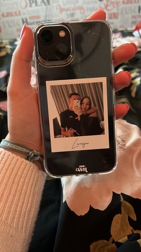 Customer photo review of iPhone 13 - Customized Polaroids Case