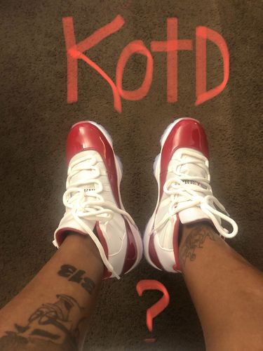 Customer photo review of Air Jordan 11 “Cherry” CT8012-116