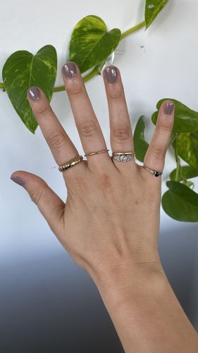 Customer photo review of Twisted Dome Ring
