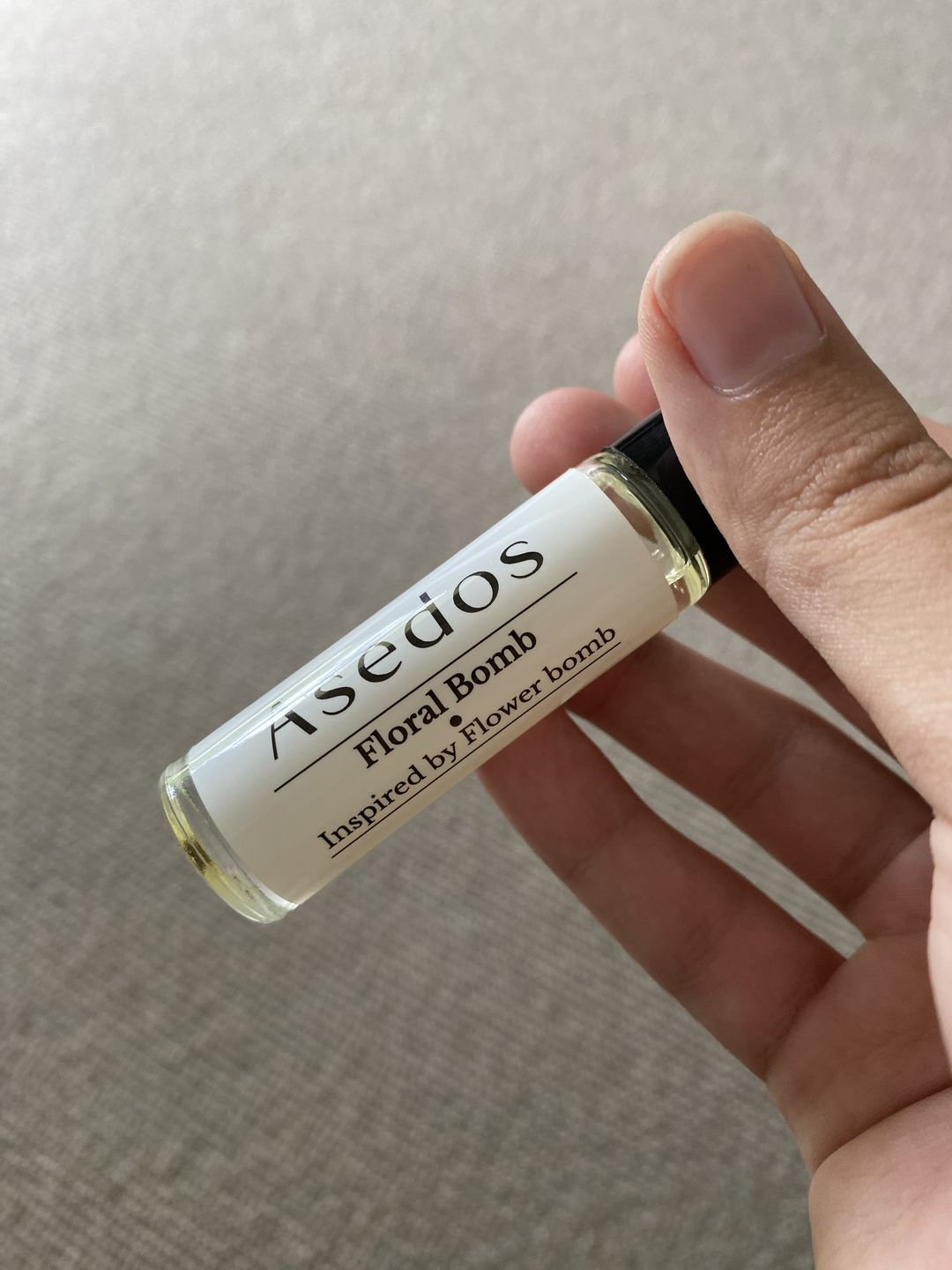 Customer photo review of FLORAL BOMB PERFUME OIL