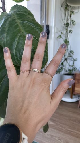 Customer photo review of The Zoe Ring