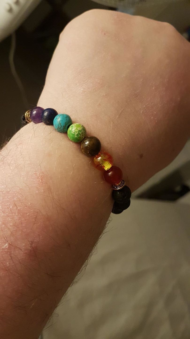 Customer photo review of Chakra Bracelet