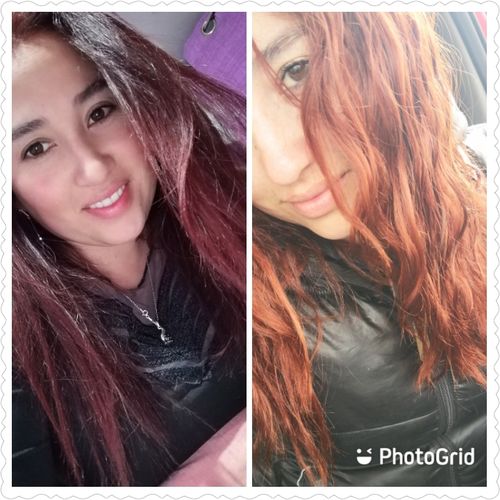 Reseña con foto de un cliente sobre Pack 3 Hennas Jamila Hair -  Cobrizo Natural y Duradero  👩🏼‍🦰