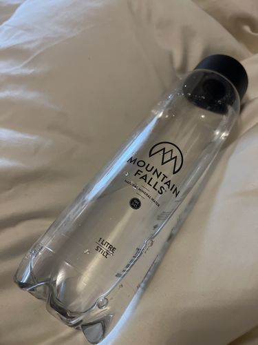 Customer photo review of 1L Still Mineral Water - ZEROPET Bottle (Pack of 12)