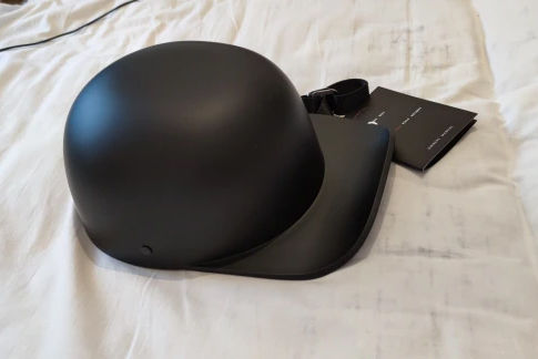 Customer photo review of Baseball Cap STYLE DOT Motorcycle Helmet