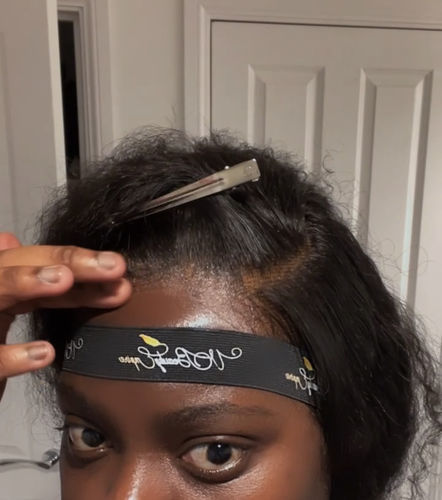 Customer photo review of Lace Melting Spray- Restock Nov 25th