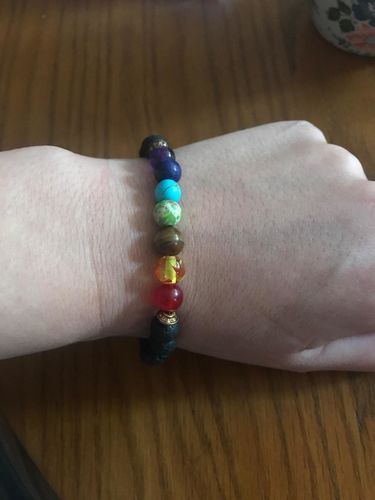 Customer photo review of Chakra Bracelet