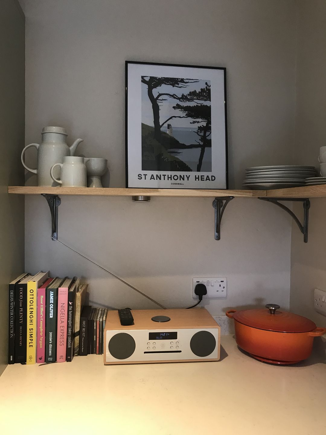 Customer photo review of 8 Inch Ironbridge Cast Iron Shelf Bracket