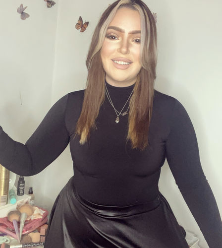 Customer photo review of Long Sleeve High Neck 'Helena' Bodysuit