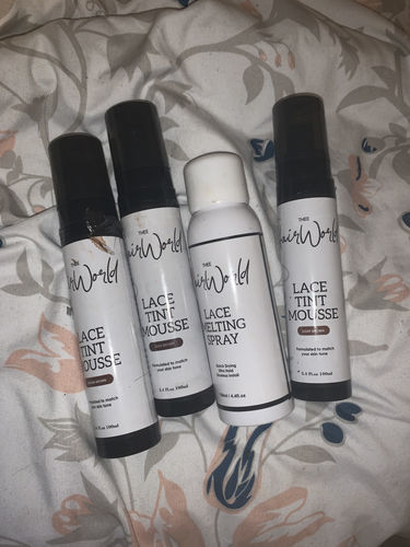 Customer photo review of Medium brown Lace Tint- Restock Nov 25th