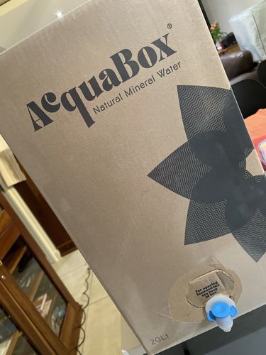 Customer photo review of Acquabox ®️ Mineral Water Refill
