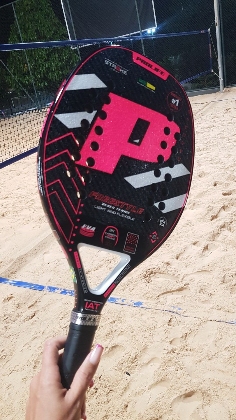 Customer photo review of Raquete Beach Tennis Freestyle