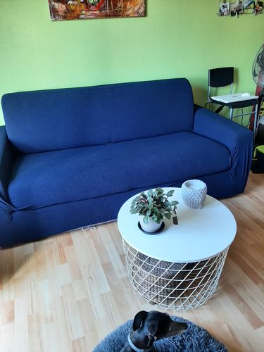 Customer photo review of Bleu marine - Housses 100% Waterproof et Ultra résistantes Extensibles de Fauteuil et Canapé