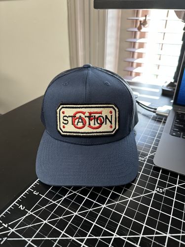 Customer photo review of Hose Hat - Navy