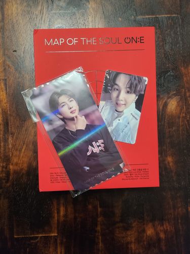 Customer photo review of BTS MAP OF THE SOUL ON:E DVD (3 DISC)