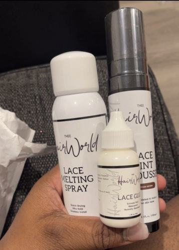 Customer photo review of Medium brown Lace Tint- Restock Nov 25th
