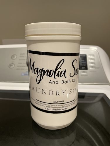 Customer photo review of Laundry Soap