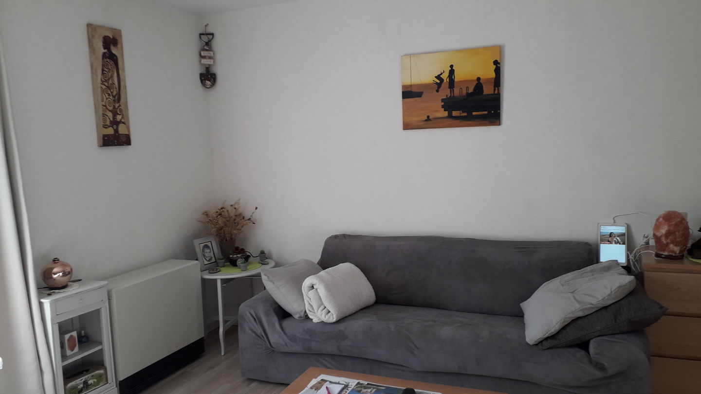 Customer photo review of Gris clair - Housses en velours Extensibles de Fauteuil et Canapé