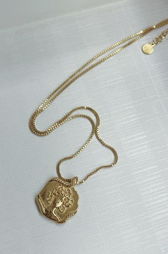 Customer photo review of Medusa Necklace (Gold)