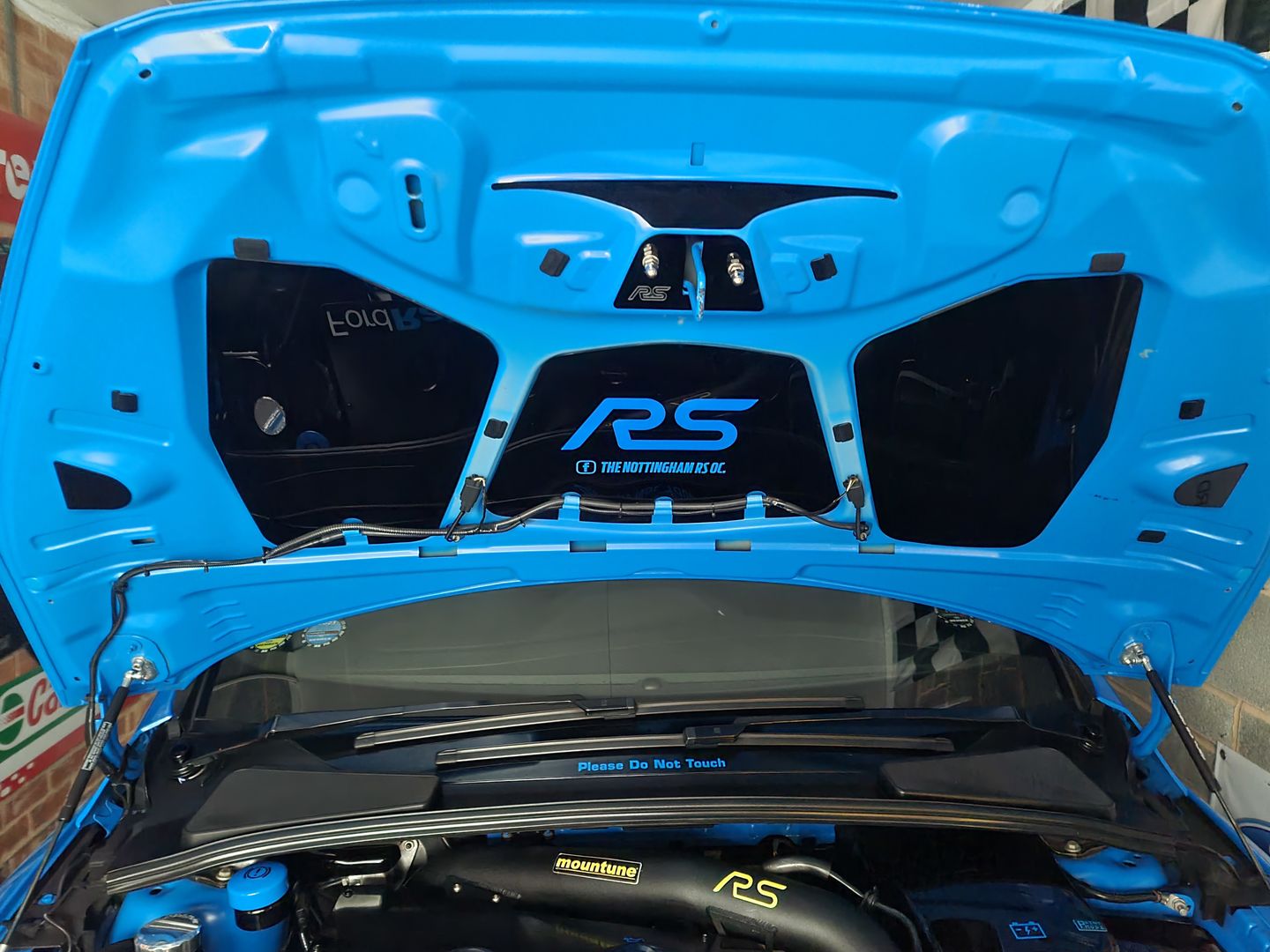 Customer photo review of Mk3.5 Focus Slam Panel Cover (various colours)