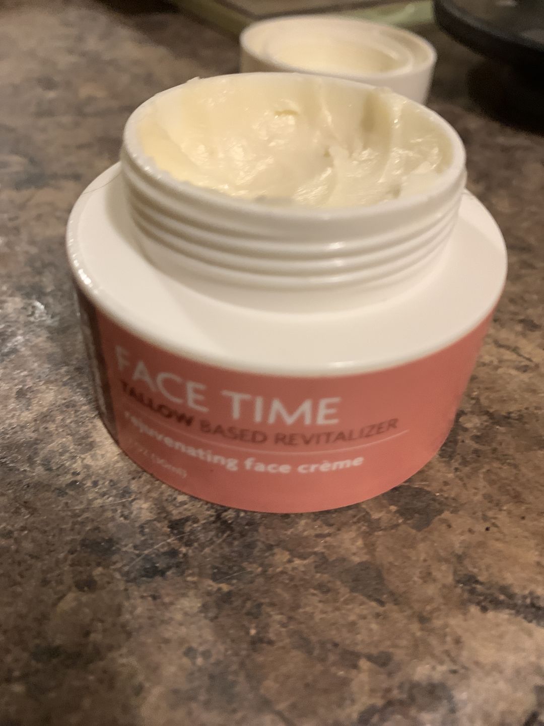 Customer photo review of Face Time (1 oz)-Tallow Based Face Crème