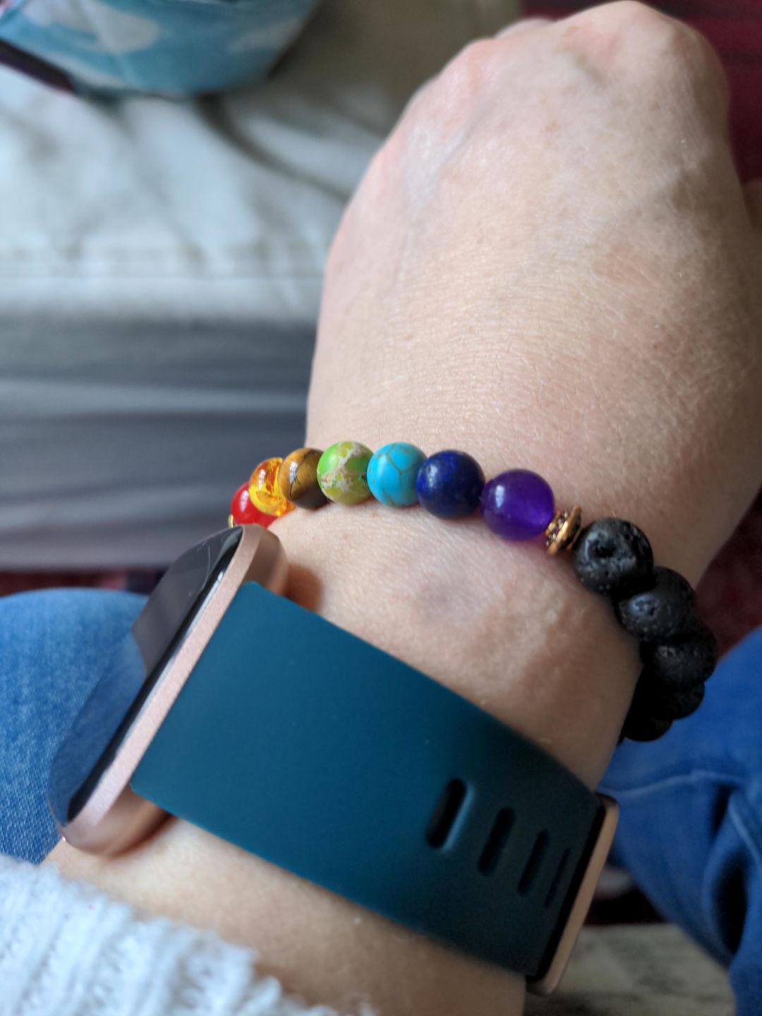 Customer photo review of Chakra Bracelet