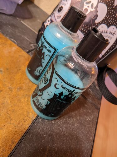 Customer photo review of Clown Blood Body Wash