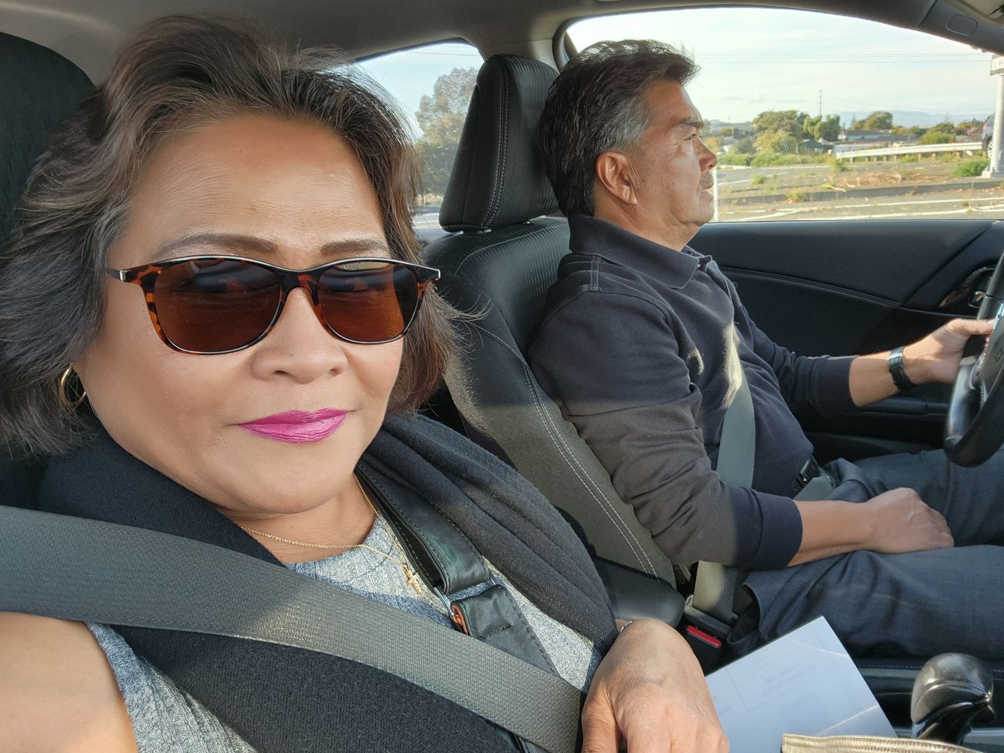 Customer photo review of Menlo Park Sunglasses