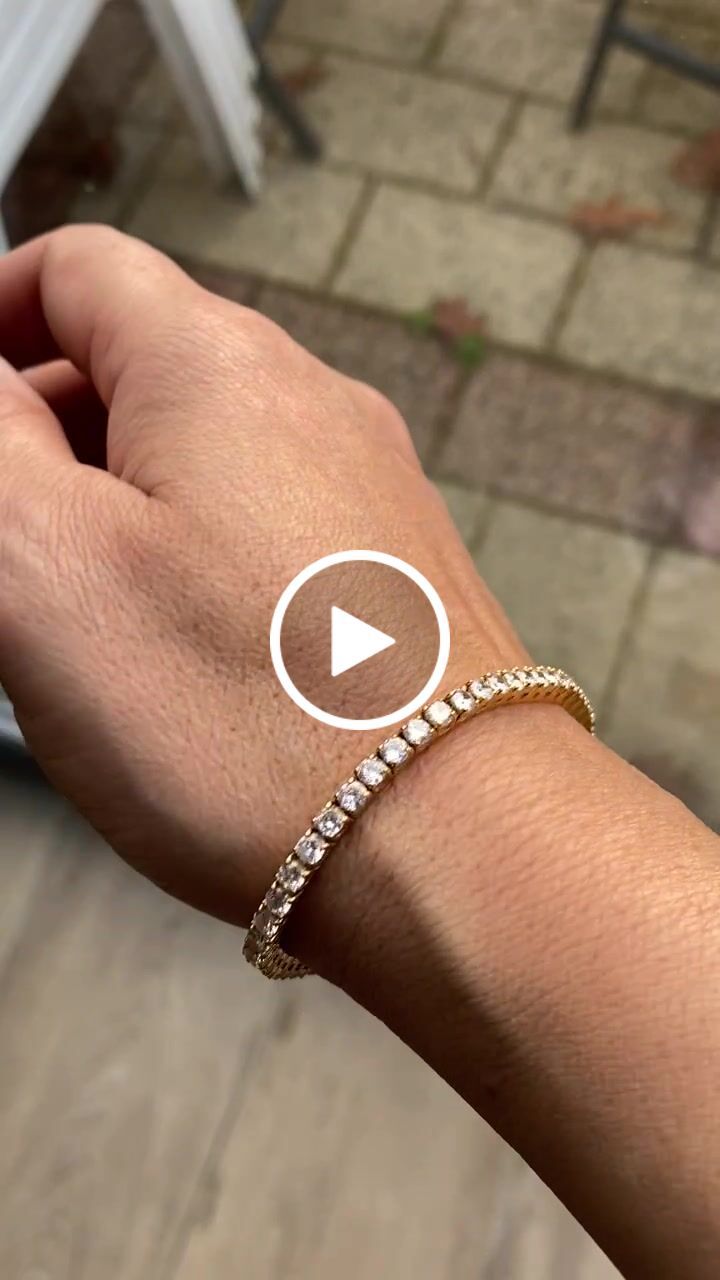 Customer video review of TENNISBOY. - 3MM 18K GOLD