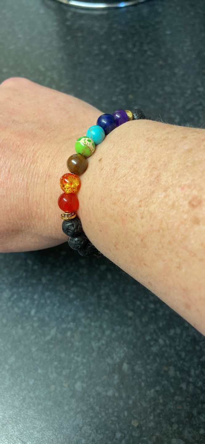 Customer photo review of Chakra Bracelet