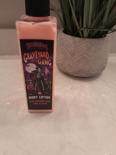 Customer photo review of Graveyard Gang Body Lotion