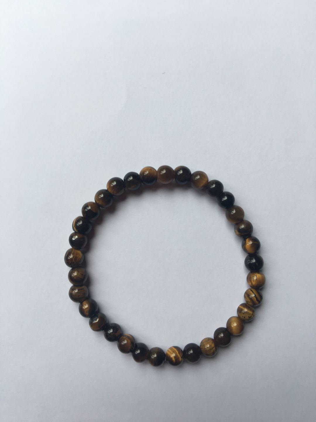 Customer photo review of Bracelet Oeil de Tigre 6mm