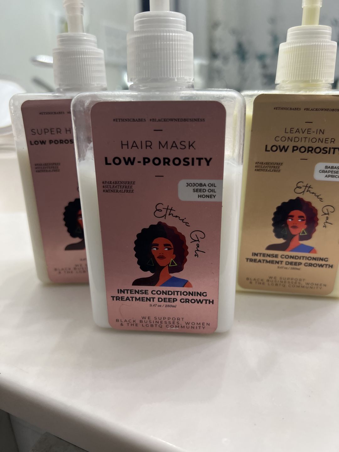 Customer photo review of REFILL low porosity hair bundle
