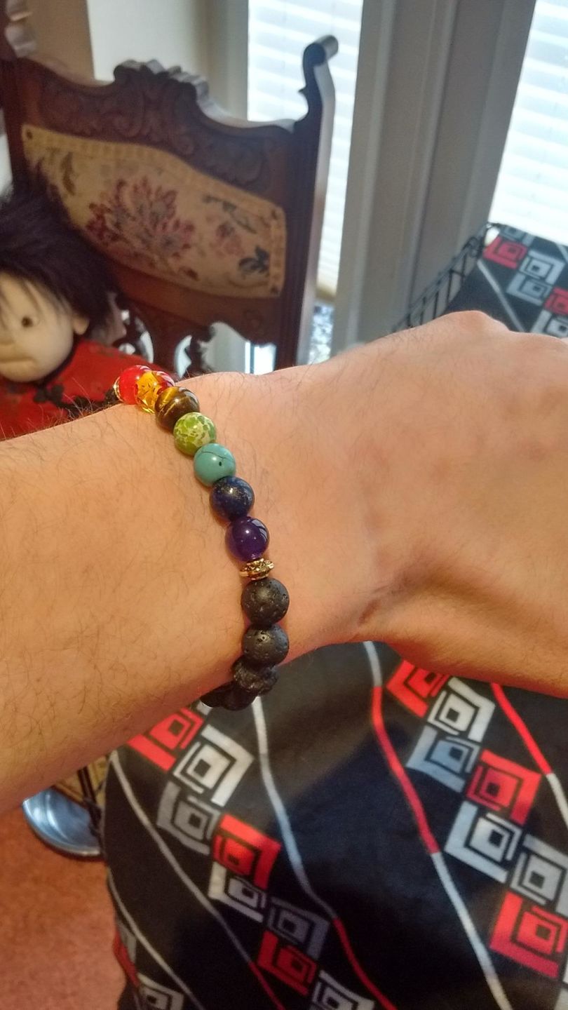 Customer photo review of Chakra Bracelet