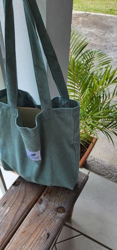 Customer photo review of Sac Bandoulière Japonais Velours