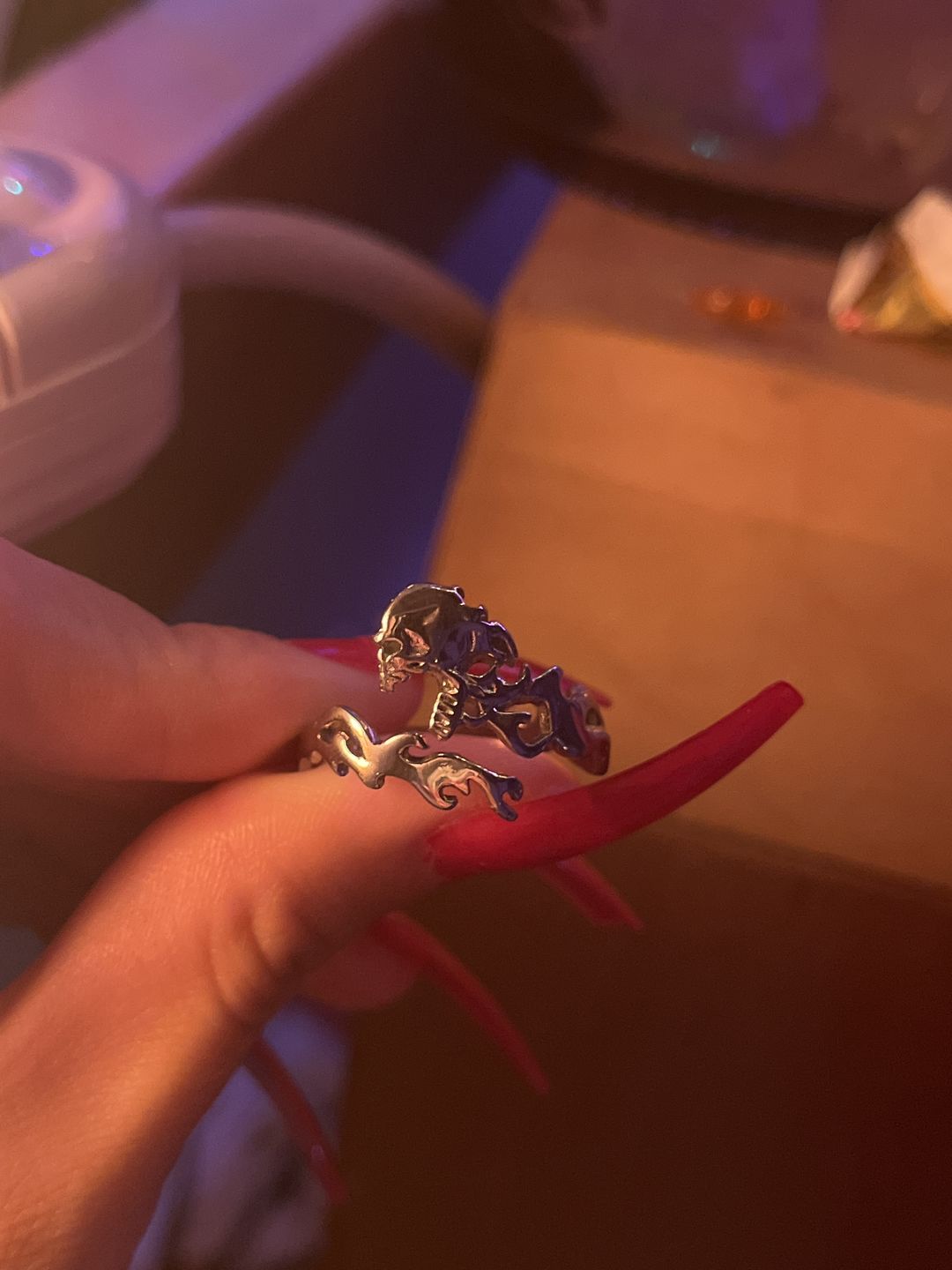 Customer photo review of LIFE ON FIRE RING