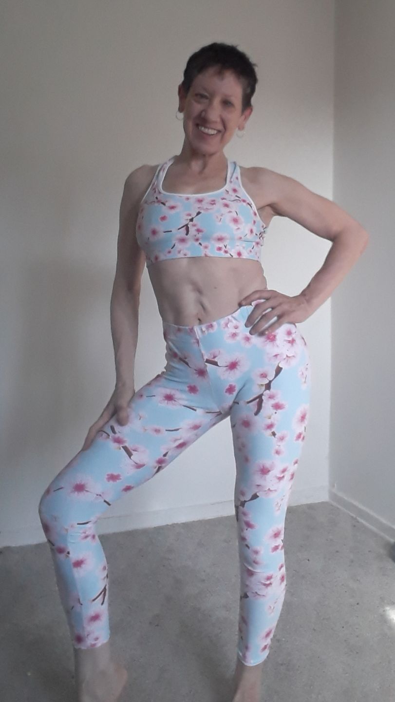 Customer photo review of Japanese Cherry Blossom Leggings