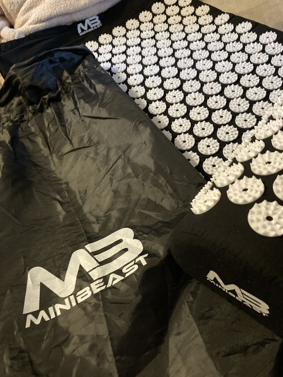 Customer photo review of MINIBEAST ACUPRESSURE MAT