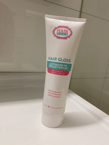 Customer photo review of HAIR GLOSS (Activador de brillo)