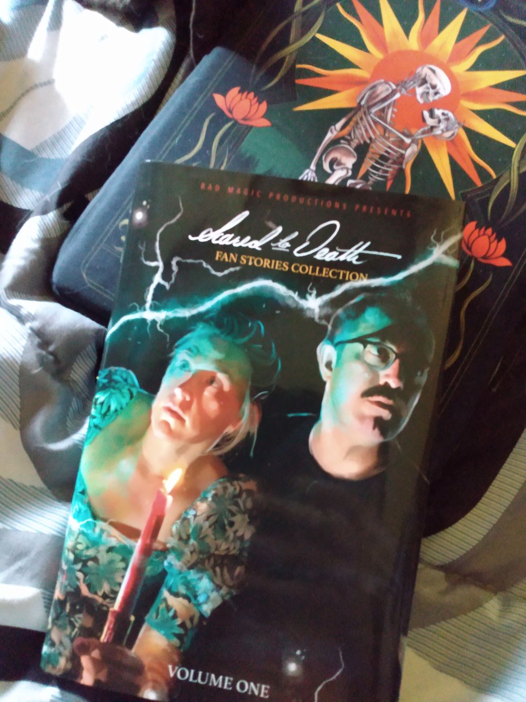 Customer photo review of Scared To Death Book Vol One UNSIGNED