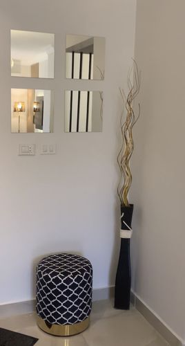 Customer photo review of بوف دائري -  أسود×أبيض - AC92