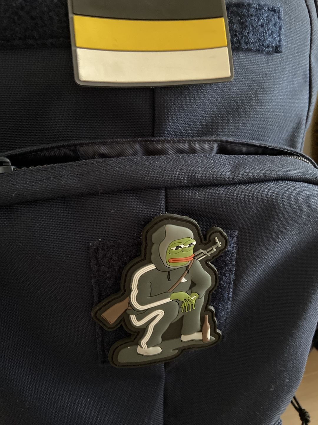 Customer photo review of Strapped Slav Morale Patch
