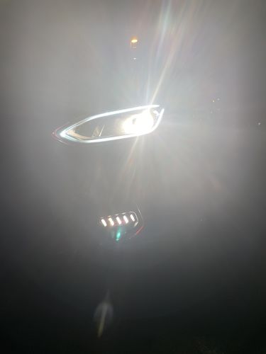 Customer photo review of Fiesta MK8 ST/ST Line "Race" Style Fog Light Armour
