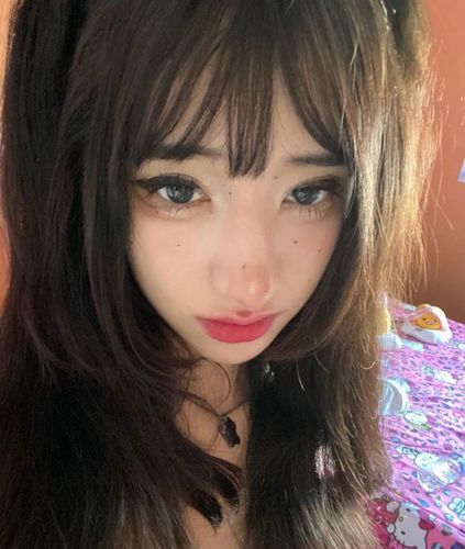 Customer photo review of Dark Ocean Contact Lenses(12 months of use)