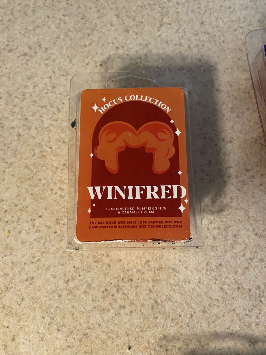 Customer photo review of Winifred Wax Melts